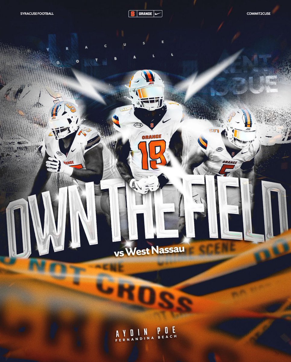 Aydin Poe (@aydinpoe) on Twitter photo Appreciate the love!! Let’s go! <a href="/CuseFootball/">Syracuse Football</a> <a href="/MRamirez_Cuse/">Mike Ramirez</a> <a href="/FranBrownCuse/">Fran Brown</a> <a href="/FBPirates/">Fernandina Beach Pirate Football</a> Appreciate the love!! Let’s go! <a href="/CuseFootball/">Syracuse Football</a> <a href="/MRamirez_Cuse/">Mike Ramirez</a> <a href="/FranBrownCuse/">Fran Brown</a> <a href="/FBPirates/">Fernandina Beach Pirate Football</a>