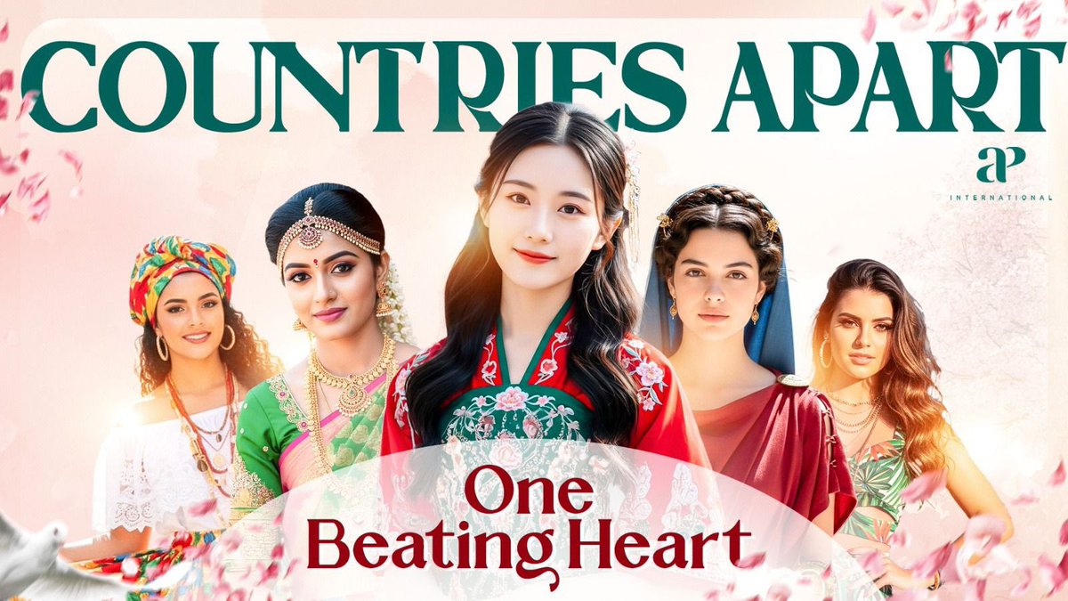 caarthickraju's tweet image. “Countries Apart, One Beating Heart” - an innovative AI-generated global anthem from India, directed  by #CommonManSathish. 

This anthem features the 7 Wonders of the World and is sung in seven different languages.

youtu.be/VANUbT0KUcg
Fantastic effort 
@sathishmsk bro 💐