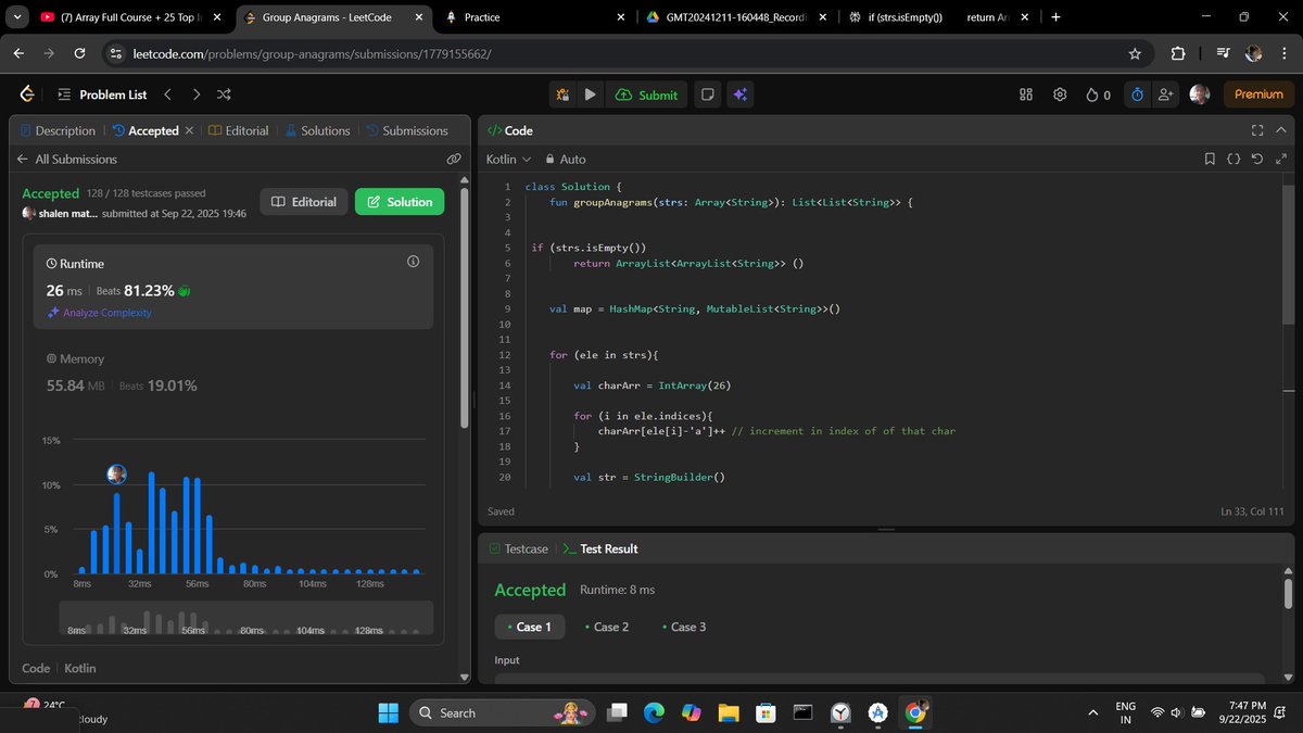 shalenmathew's tweet image. 🎯Day 3 of #100DaysOfCode
✅Revised OOPs concepts
✅Solved 1 Leetcode medium problem
✅Working on ios inspired liquid glass theme in my Quotes App

Github : github.com/shalenMathew/Q…

#buildinpublic #kotlin #java #androiddev #developers #JetpackCompose #AndroidDev #letsconnect