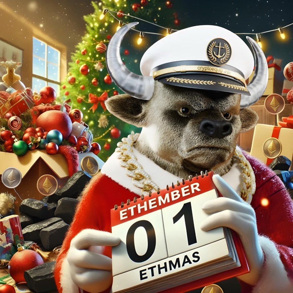YO HO HO!!! 🎁🎅

One more day 'til #ETHMAS