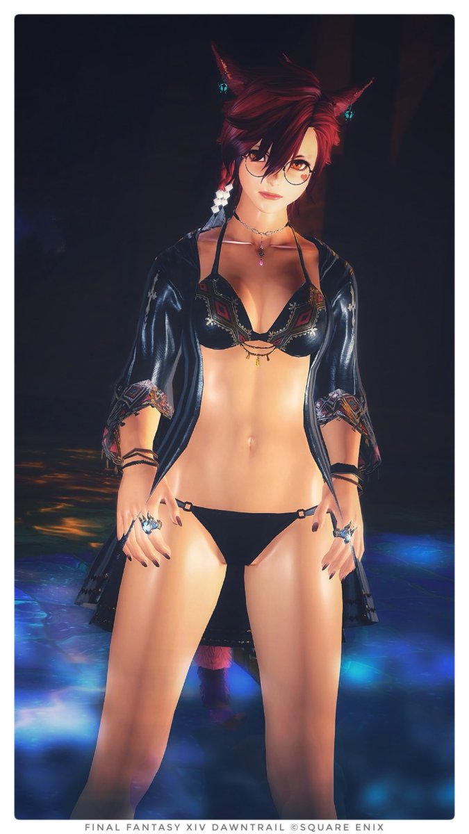 おはようございます！

昨夜寝る前にこのポスト予約できなかったんですがちゃんと表示されてますかね…？

週末目前金曜日、しっかりこなして良い週末を！(˶' ᵕ ' ˶)

#FF14 #本日のミコッテ #おはミコ