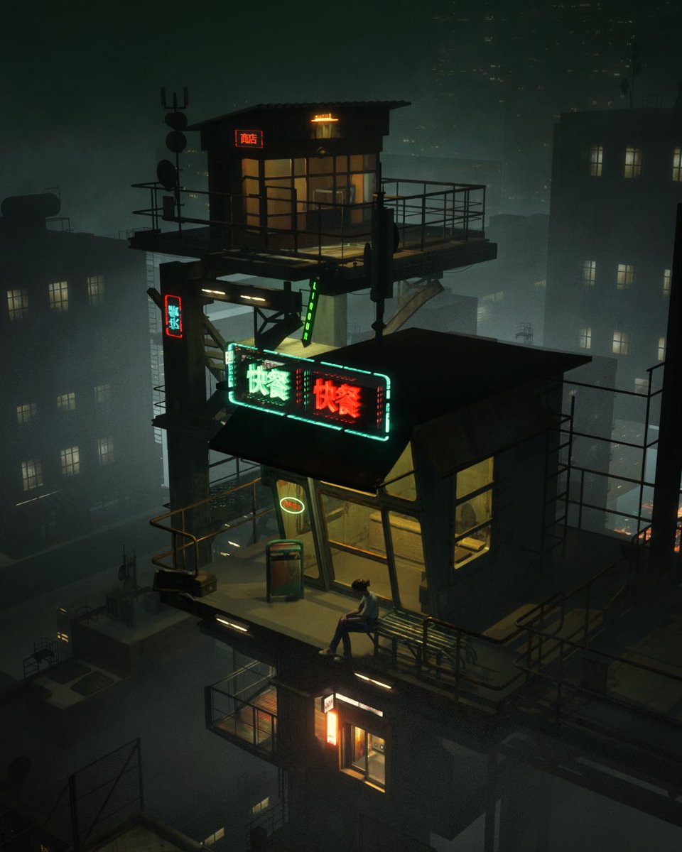 3dzeegee's tweet photo. Name: Hong Kong 2045
Time taken: 30 hours
.
#blender #blender3d #b3d #3dart #3dcg #cg #art #computergraphic https://t.co/WRXSp4zVqR