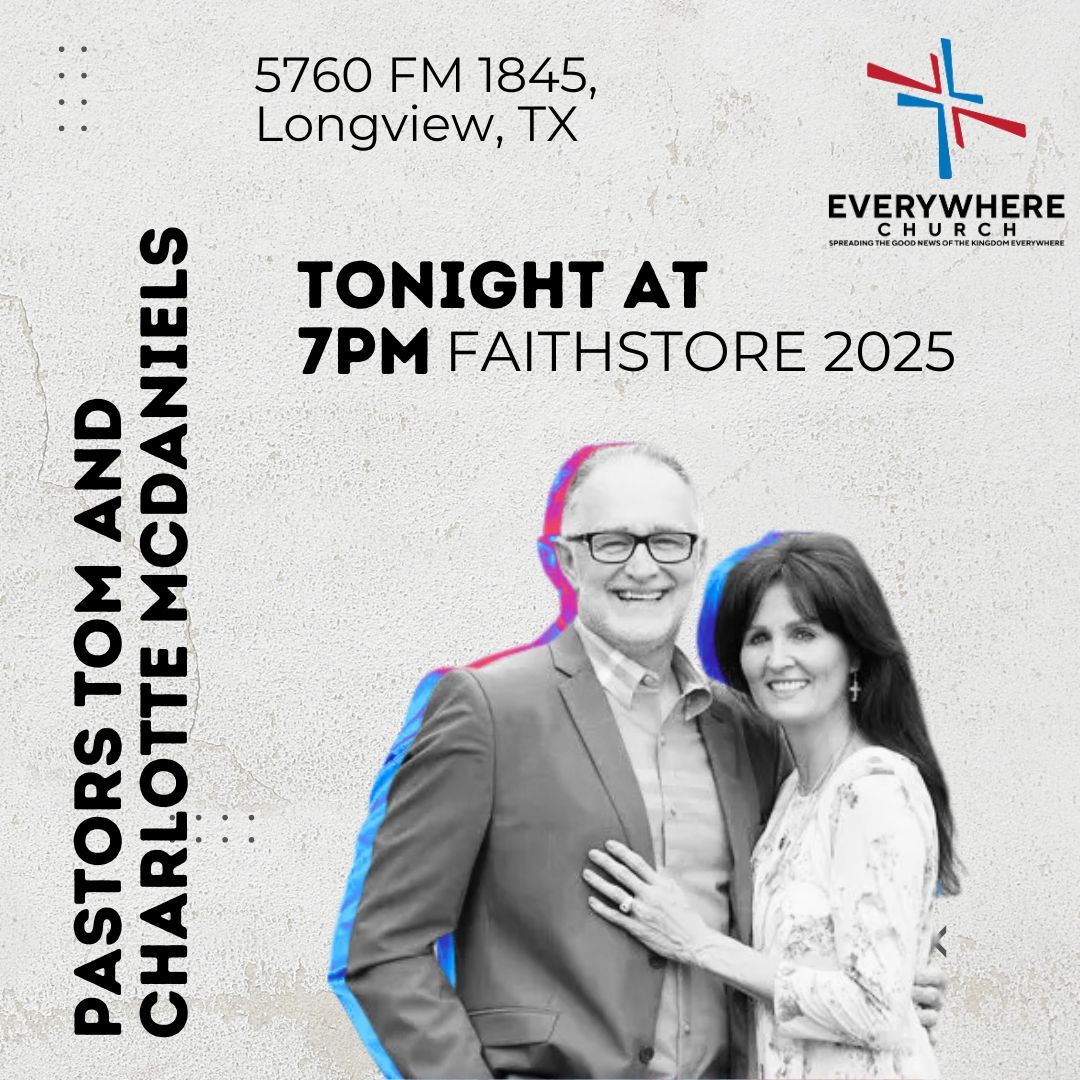 church33646's tweet image. Join us tonight at 7pm!! 5760 FM 1845, Longview, TX. #faithstore2025 #longviewtx