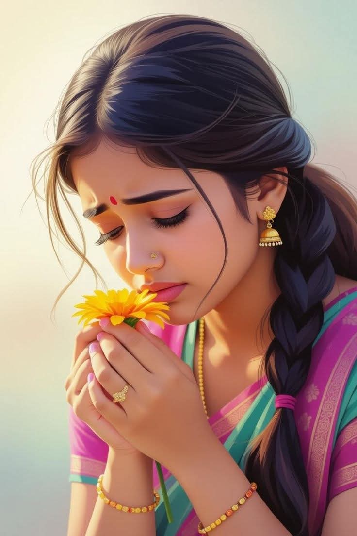 బయట ప్రపంచంలో దేన్నైనా కొనవచ్చు కానీ..మనకోసం కన్నీళ్లు కార్చే నిజమైన మనిషిని కొనలేము...✍🏻