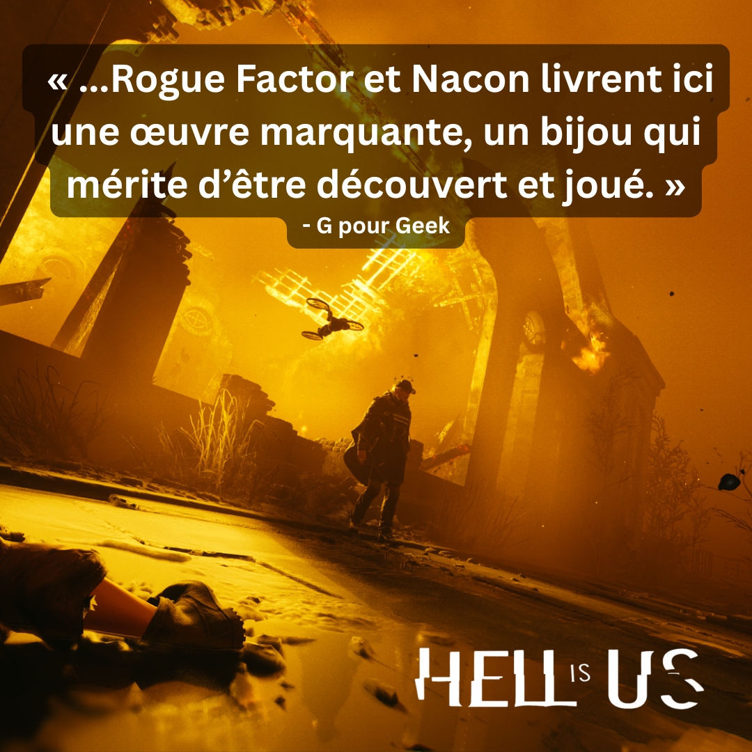 theroguefactor's tweet image. 🔟Merci pour la note parfaite @gpourgeek ! 🤩

Lisez la critique 👇
gpourgeek.ca/2025/09/01/cri…

#HellisUs #RogueFactor #Critique #Gaming #Jeuxvideo