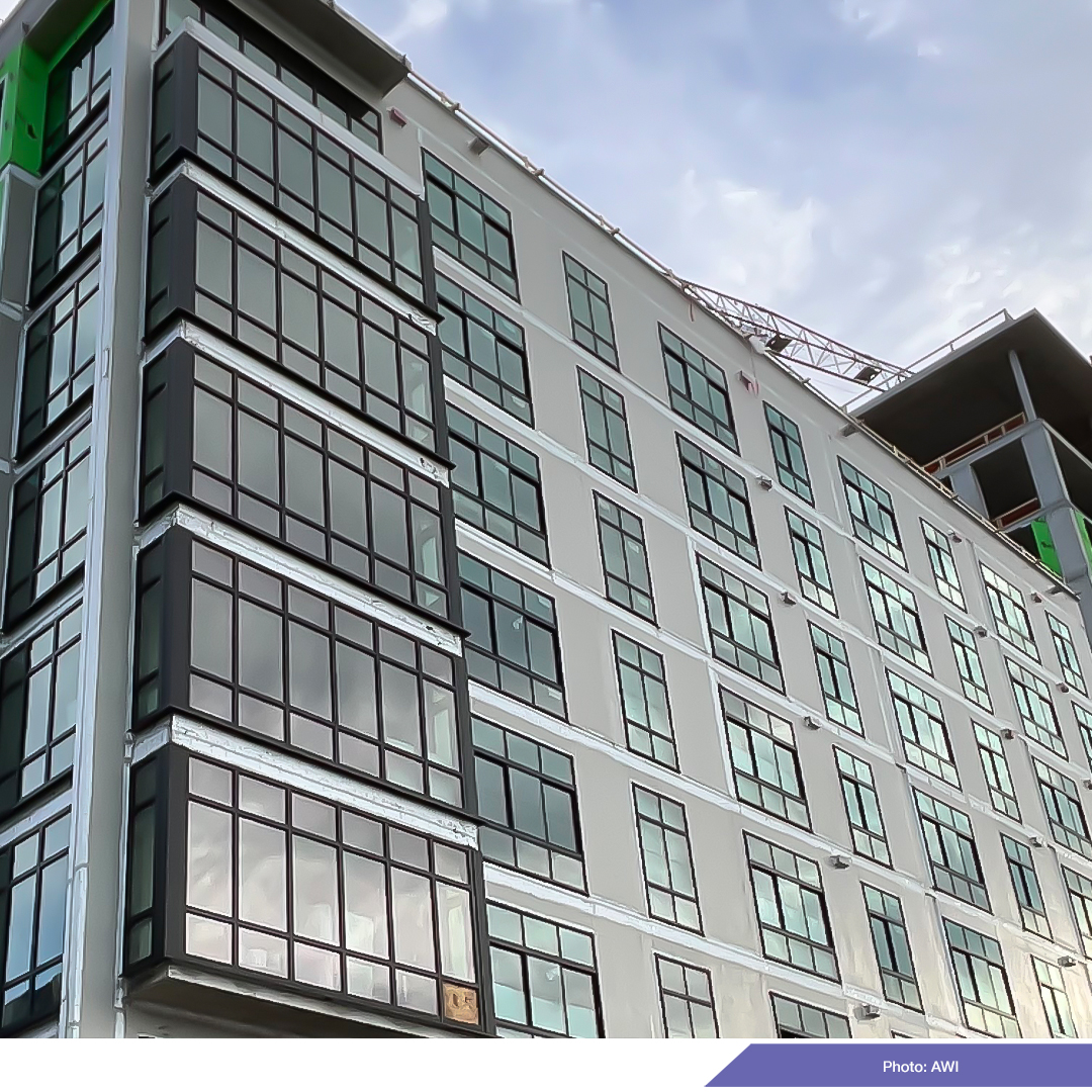 advancedwindow's tweet image. A look back to recent AWI window installation in Bethesda at Envoi, a beautiful new 12-story project opening in 2026 that caters to a modern mix of work and life. Partners: LCOR, @designcollectv 
#windowinstallation #fenestration #bethesda