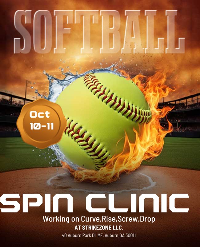 Fall break pitching clinic. Contact us here if interested
