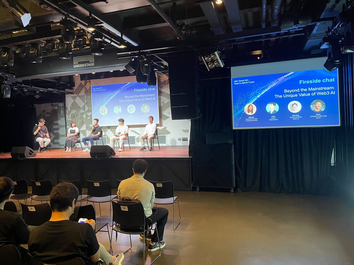 GoKiteAI's tweet image. A big thank you to Hyundai Card and @INF_CryptoLab for hosting us at this important conversation on the future of AI.

The world is rapidly embracing AI, yet many still lack clarity on how LLMs, protocols, and multi-agent systems are evolving and driving real-world impact. 

The…