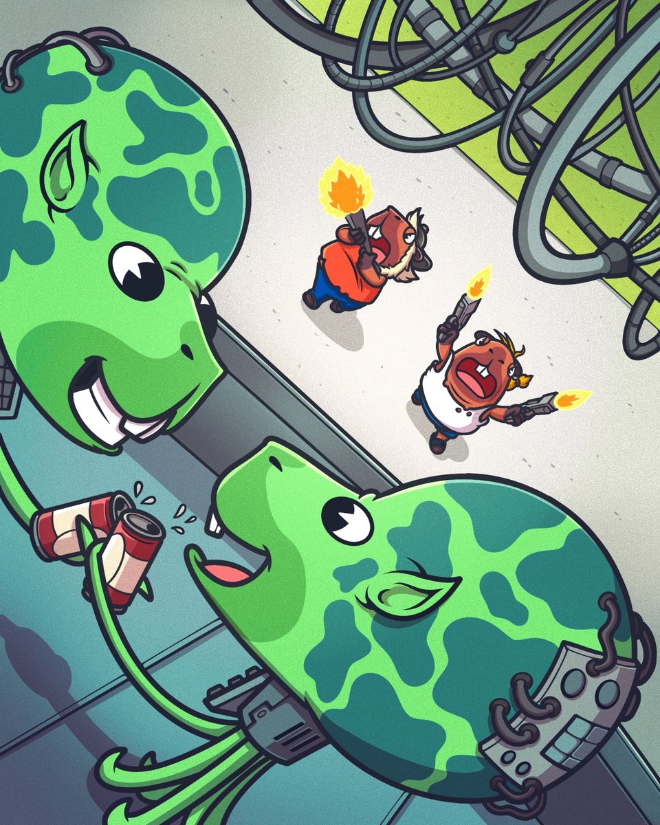 "EARTH"
Still the most popular reality television show in the Universe.