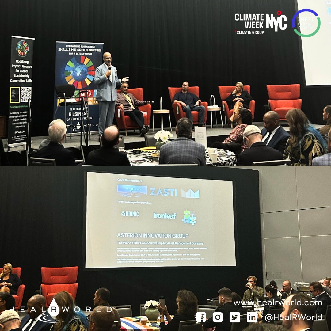 Exclusive presentation for Asterion Innovation Group - bringing together HealRWorld, Zasti &amp; Material Maxim to drive impact finance, climate tech, AI &amp; circular innovation.

Matt from Material Maxim sharing insights.

#Sustainability #ImpactInvesting #ClimateTech #CircularEconomy