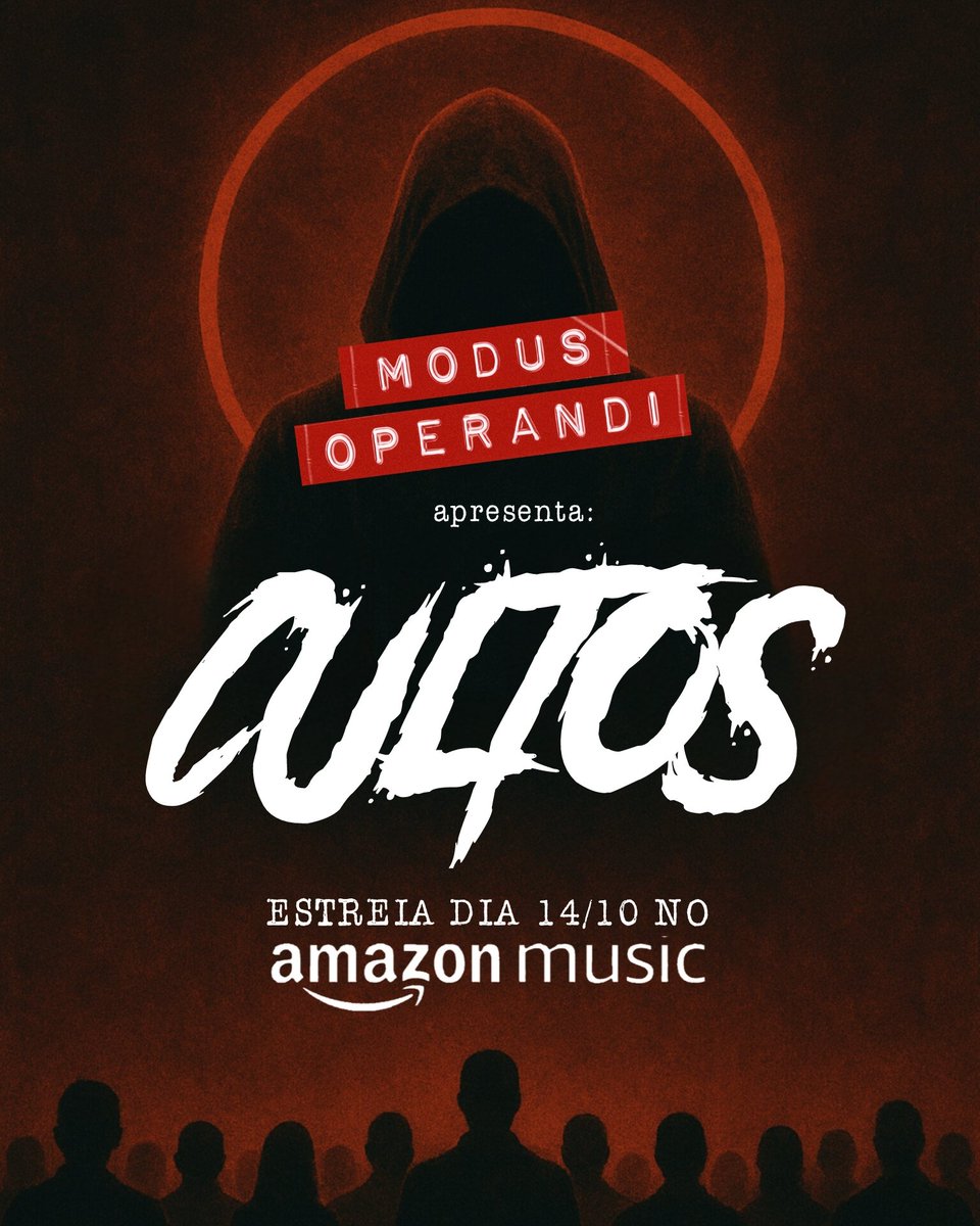 centraloperands's tweet photo. Você já parou para pensar como algumas pessoas acabam presas em organizações que controlam não só suas crenças, mas também suas vidas inteiras?
Descubra um pouco de como tudo isso acontece em CULTOS do @moduspod em 3 episódios especiais no @amazonmusicbr dia 14/10. https://t.co/4cD2OJJiZ0