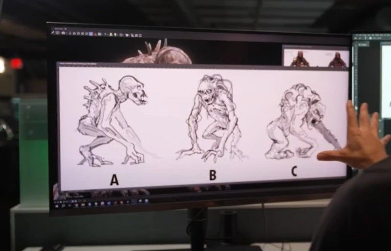 CommanderVain's tweet image. Ravager and Zursa concept art