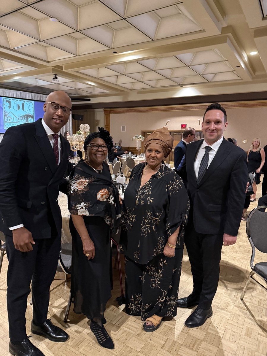 assumption_u's tweet image. Congratulations to the Amherstburg Freedom Museum on its 50th anniversary celebrating Black history and culture. Our Dialogue Coordinator, Mr. Michael Brown served as one of the co-hosts for the gala.