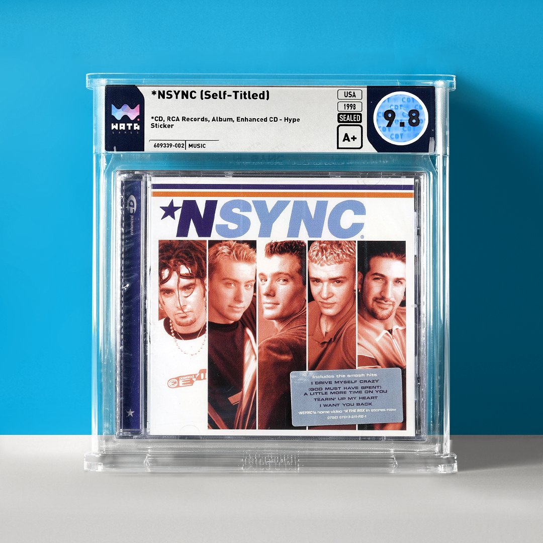 9.8 A+ sealed but still tearin’ up our hearts. NSYNC’s self-titled debut was released in Germany in 1997, followed by a March 1998 international release. Initial sales were slow, but then came their performance on a Disney Channel in Concert Special in 1998. Almost overnight,
