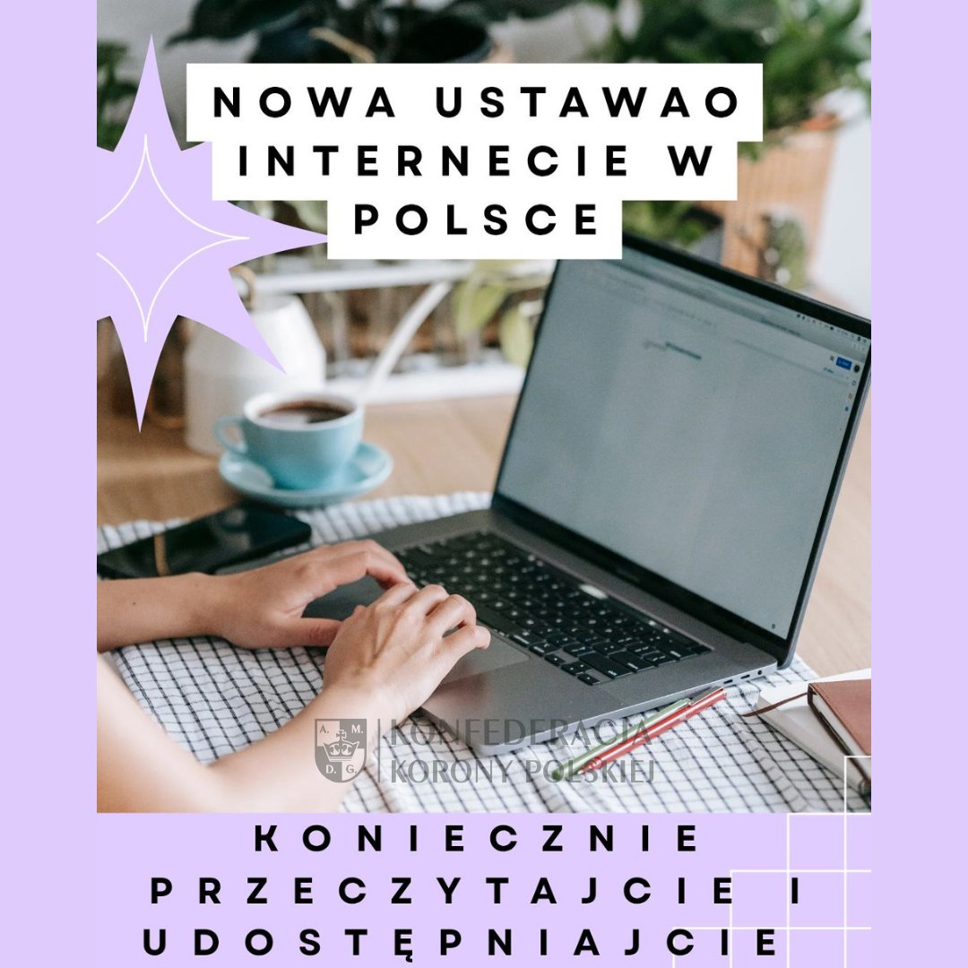 🚨 Nowa ustawa o internecie w Polsce – uwaga na Twoją wolność! 🚨

Projekt ustawy, który ma „uczynić internet bezpieczniejszym”, właśnie trafił do Sejmu. Brzmi dobrze, ale może ograniczyć, co piszesz online! 😱 

Co musisz wiedzieć?

1️⃣ Twoje posty mogą znikać: X, Facebook czy