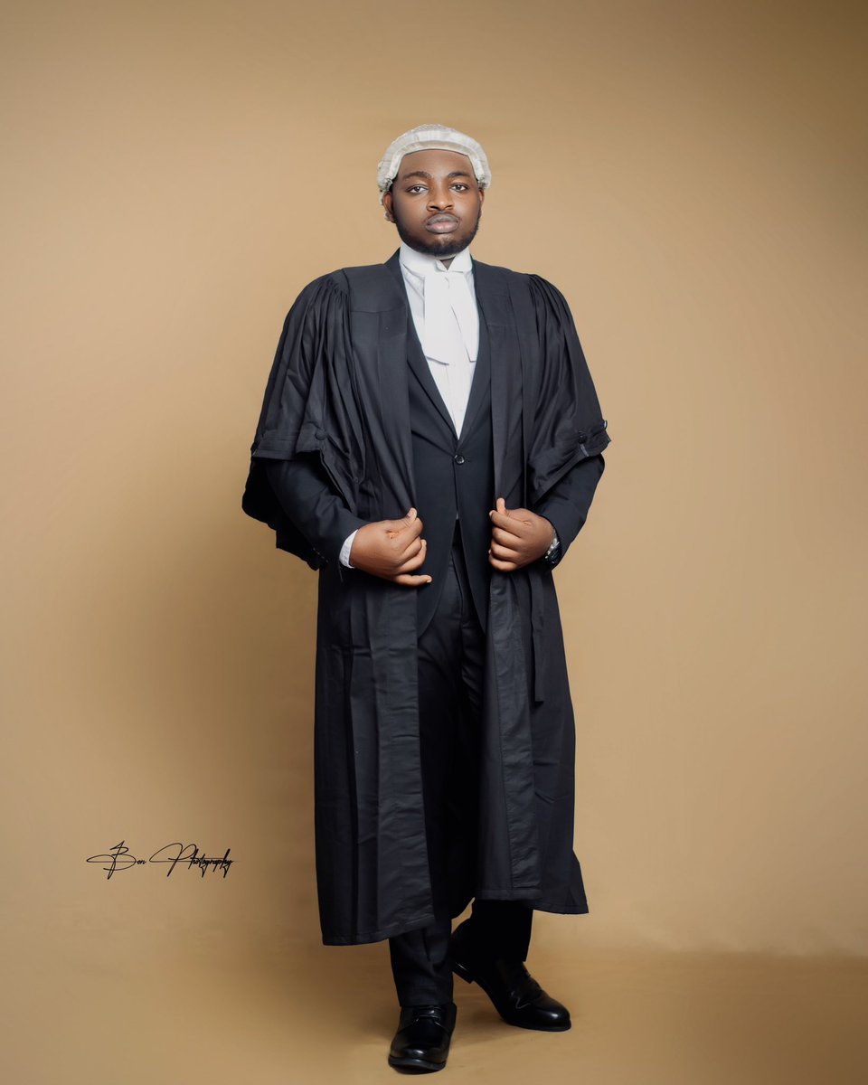 labitheking_'s tweet image. Yeah I did that shit
Introducing A.D Adeleke Esq L.L.B, B.L, AcArb LLM(in view) Barrister and solicitor of the Supreme Court of nigeria
