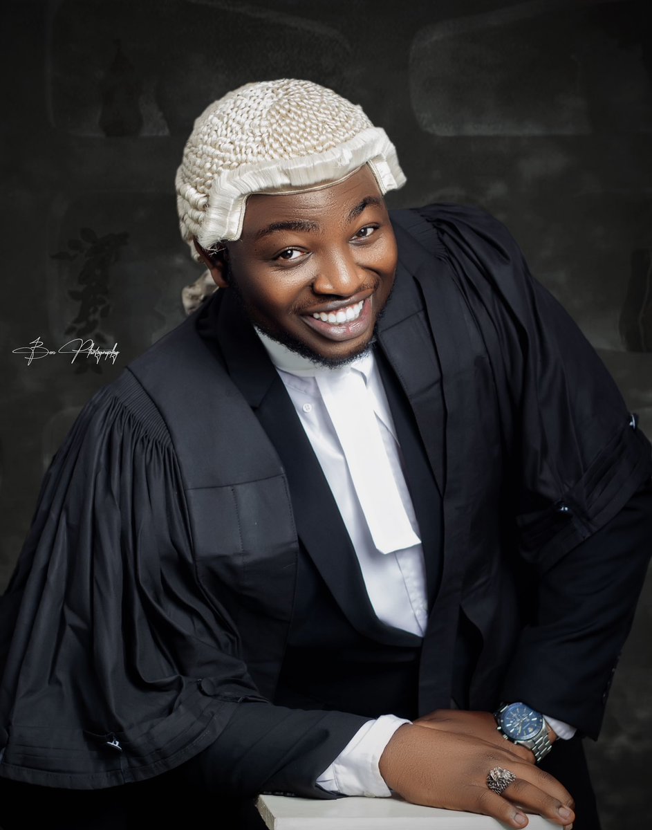 labitheking_'s tweet image. Yeah I did that shit
Introducing A.D Adeleke Esq L.L.B, B.L, AcArb LLM(in view) Barrister and solicitor of the Supreme Court of nigeria
