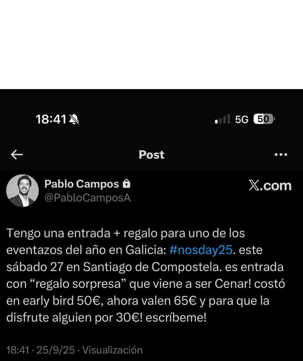 Alguien para adoptar esta entrada de <a href="/PabloCamposA/">Pablo Campos</a> ?