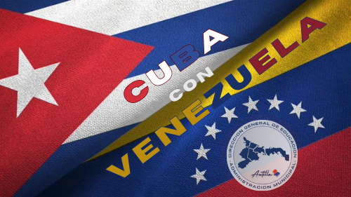 A partir de este miércoles 24/9 nuestras firmas se sumarán a nuestra solidaridad expresa e invariable con el Presidente legítimo de #Venezuela, Nicolas Maduro y con su bravo pueblo, sometidos a una de la campañas más infames del imperio.  

#VenezuelaVencerá #CubaMined