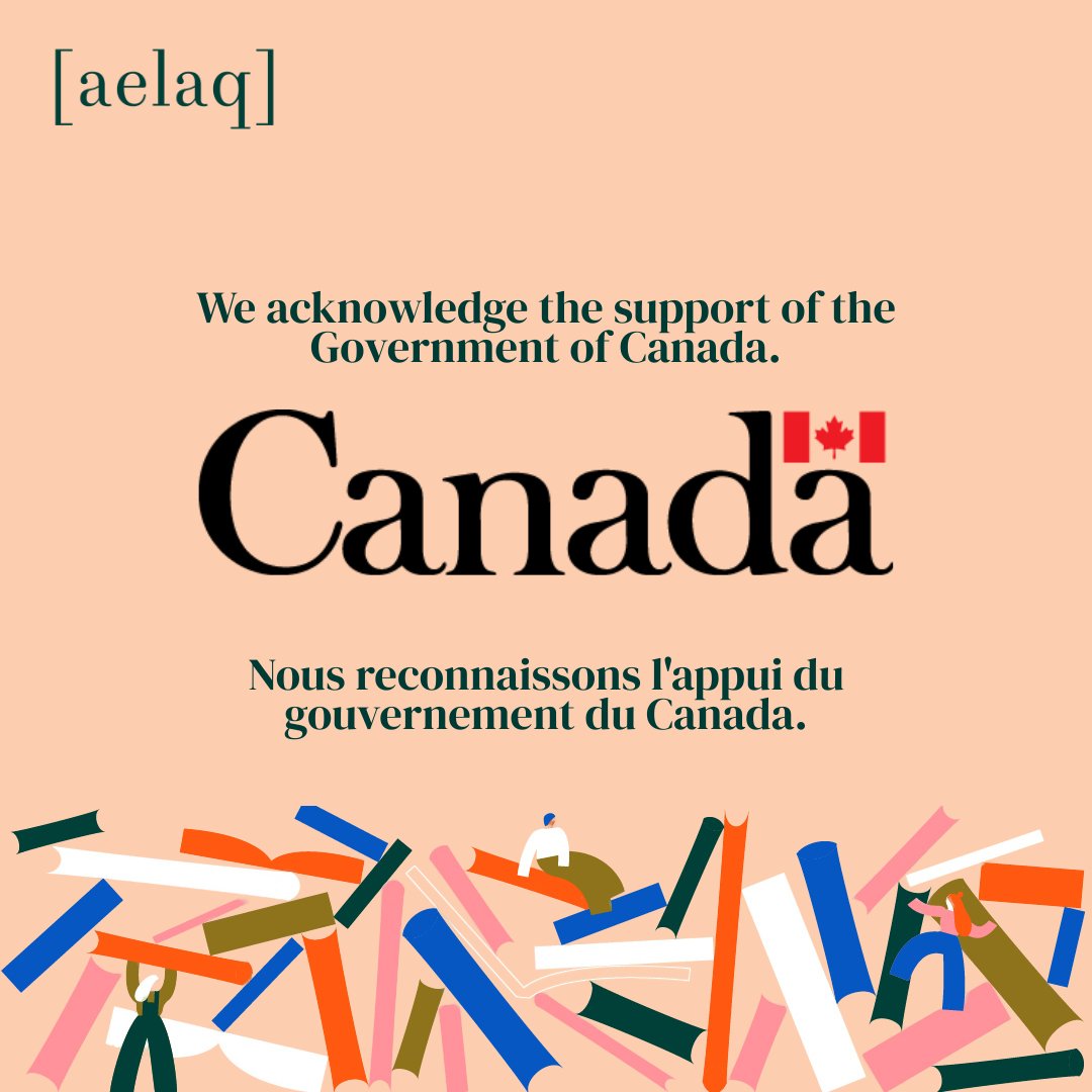 AELAQ's tweet photo. Thank you @CdnHeritage for supporting the Association of English-language Publishers of Quebec! Public funding is vital to Canadian arts and culture. https://t.co/O7oYUAOWrX