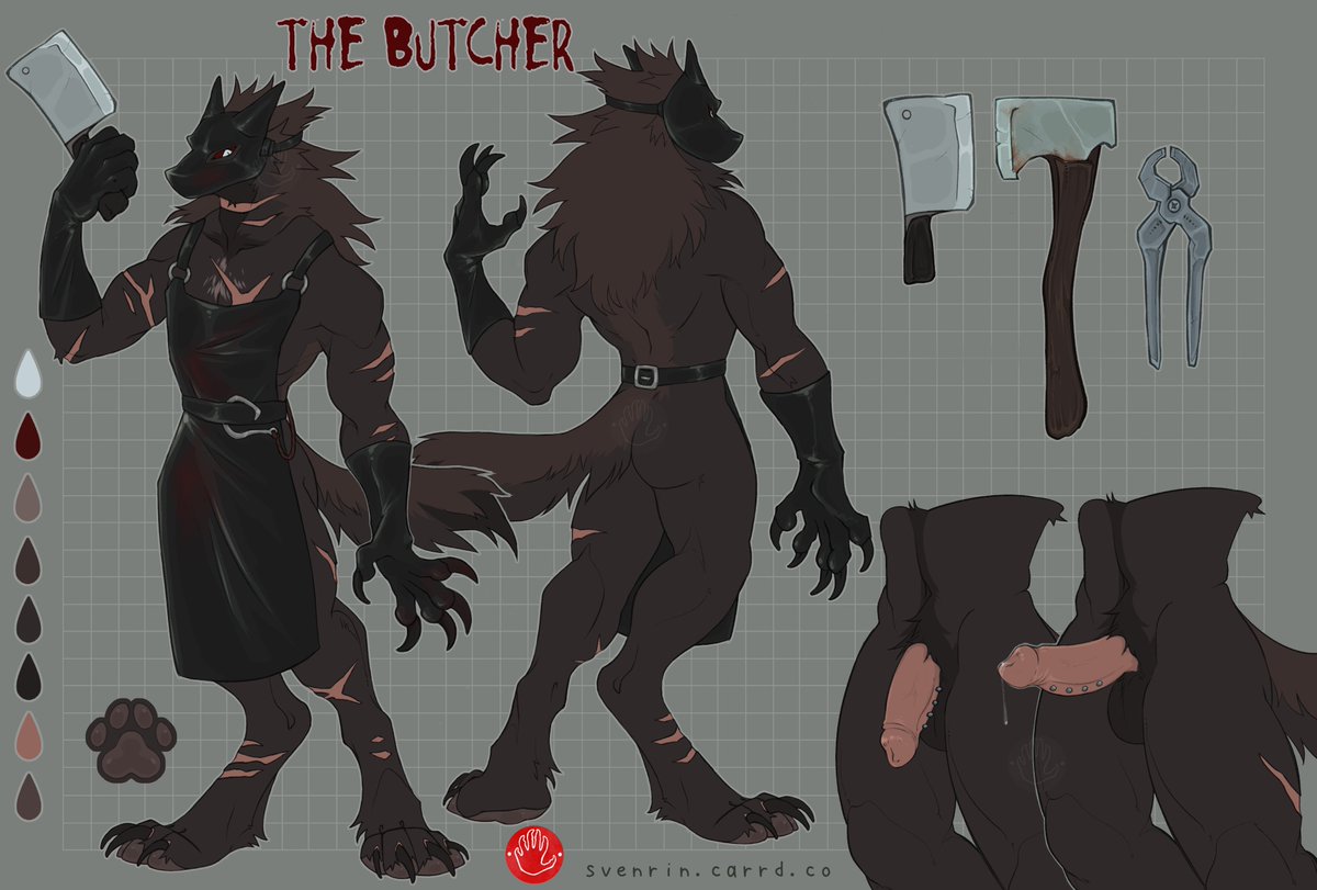 Sven_Rin's tweet photo. The Butcher 🔪🩸

horror based design commission https://t.co/ZXMQkqFLlM