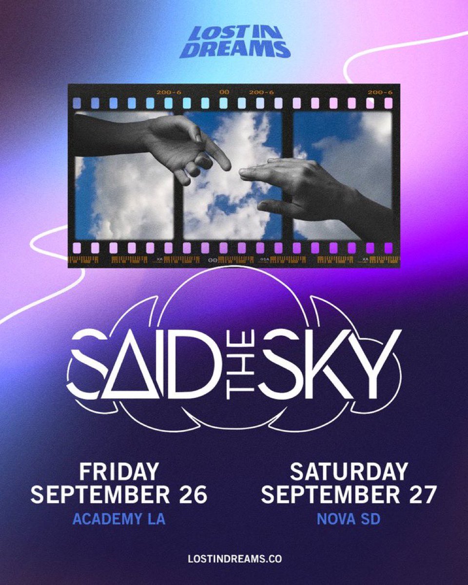 SaidTheSky's tweet photo. giving away a pair of tickets for each show this weekend 💙

RT TO ENTER &amp; reply with which city you want to go to!

Winners will be contacted on twitter (by me) tomorrow at 10am pst 

https://t.co/9uBxHP3Sa7 https://t.co/pnHkBNjfAk