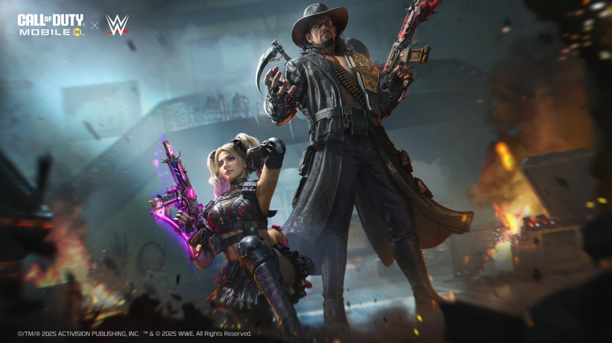 BobNetworkSpawn's tweet image. WWE Collab in CoD Mobile
