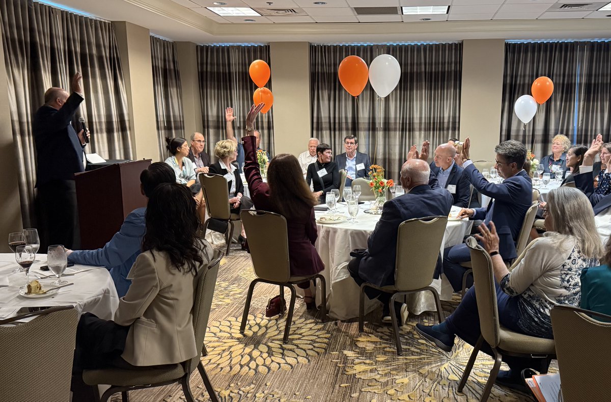 On <a href="/WorldVisionUSA/">World Vision USA</a>’s 75th anniversary, I celebrated with our board and senior leaders. We praised God that we continue to carry Christ’s light to some of the hardest places in the world to be a child. I’m so grateful for our donors, staff, and board. Happy birthday, World Vision!