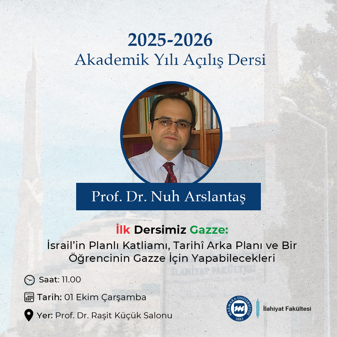 Onlar hakkında söz söylemekten, kınamaktan ya da dua etmekten çok daha fazlasını borçluyuz. Bununla birlikte, bunlardan da geri durmamak gerekir. İbret ve ders alma ümidiyle sizleri bu programa davet ediyoruz.