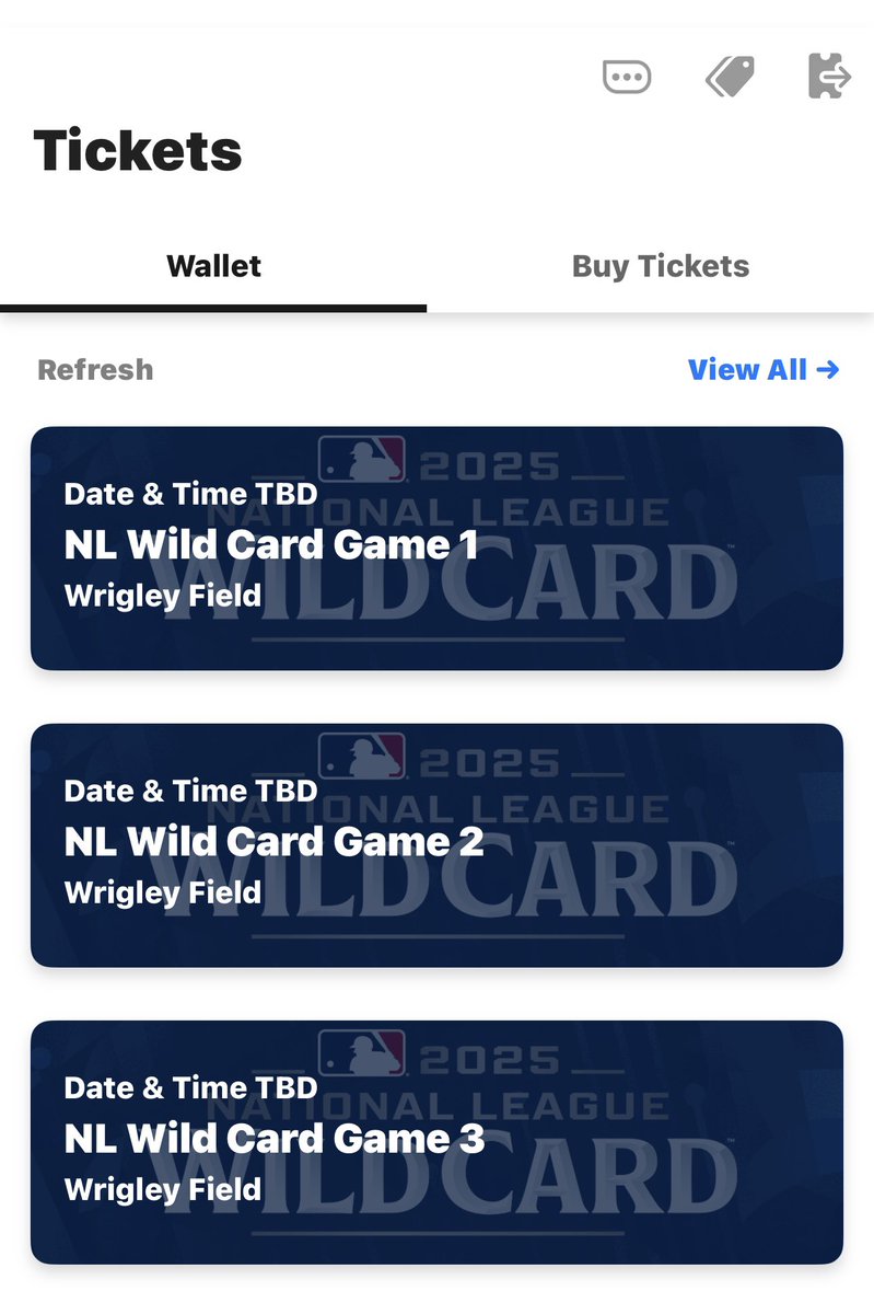 therealburns3's tweet image. So I made a decision and my wallet is sobbing but SO FIRED UP!!!!!

PLEASE CUBS TWO MORE WINS!

The Madhouse on Clark and Addison will be ready

GO CUBS GO