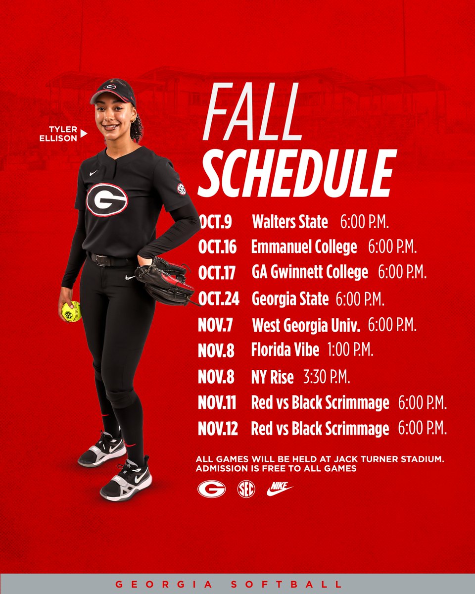 Georgia Softball tweet media