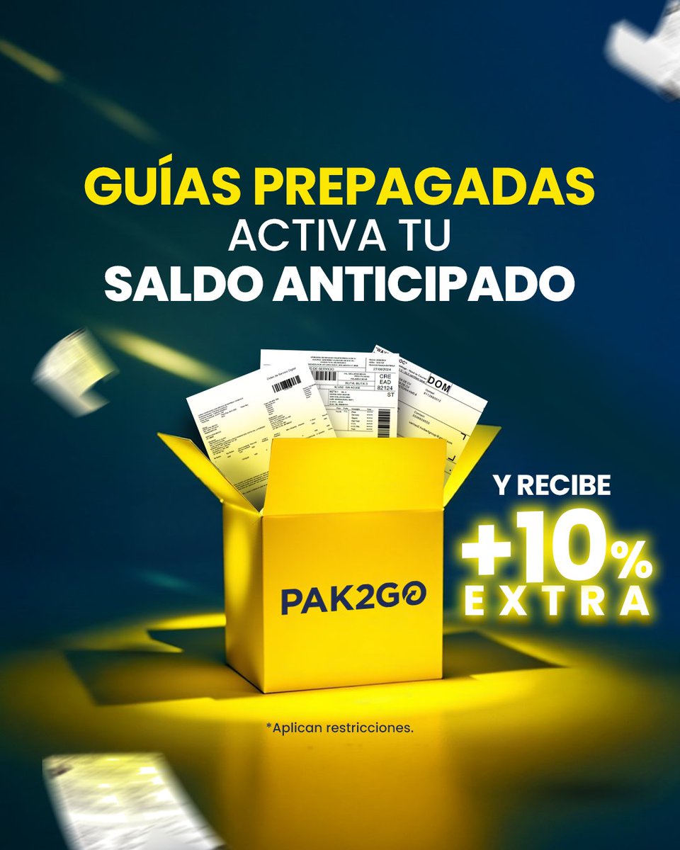 2go_logistics's tweet photo. 📦¿Listos para la temporada alta? Nosotros si, contáctanos y recibe atención personalizada.
Plataforma digital de guías de paquetería: https://t.co/oMUD5IULOt

¡Más de 10 paqueteras al mejor precio! https://t.co/qw8ODrBzII