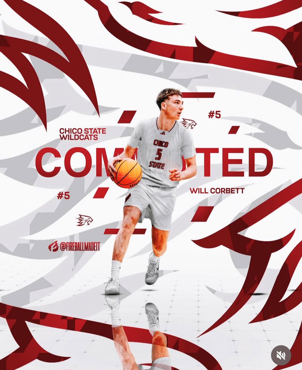 Congratulations to <a href="/WillCorbett26/">Will Corbett</a> on his commitment to <a href="/CHICOmbb/">Chico State Men's Basketball</a>! Amazing to see all of the hard work pay off! #Gobells