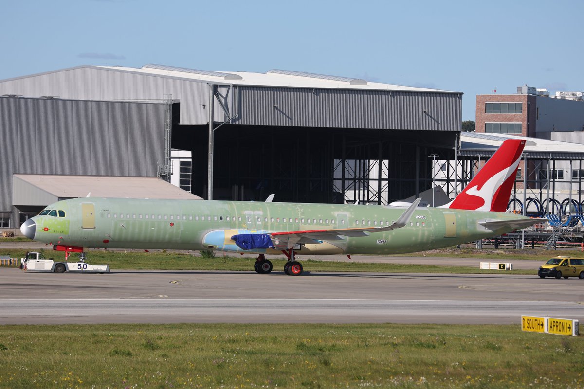 #A321xlr #Qantas VH-OGD 
MSN12668