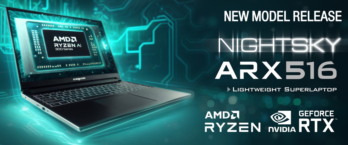 EurocomTech's tweet image. EUROCOM Nightsky ARX516 customized laptop is powered by AMD CPU and comes standard with @ubuntu preloaded. eurocom.com/ec/configure(2…
It is a remarkable fusion of power, portability, and precision, designed to cater to the most demanding professionals, creators and gamers.