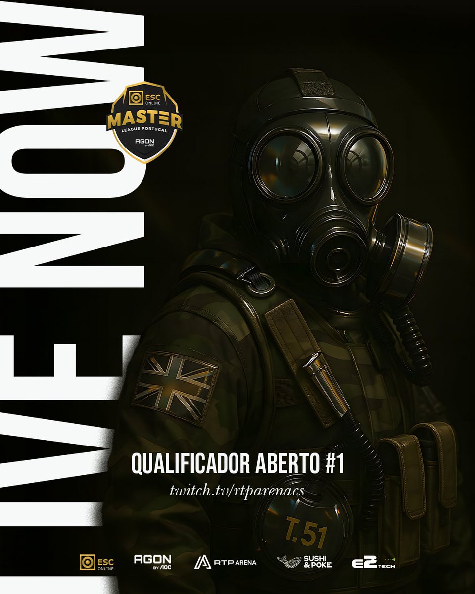 HERE WE GO!

Estamos LIVE para arrancar a 17ª temporada da Master League Portugal 😤

📺 <a href="/rtparena/">RTP Arena</a> 
🎙️ <a href="/PIKA_official_/">Igor Martins</a> &amp; <a href="/NABOWOW/">Daniel Brito</a> 

#ESCONLINEMLP #MLPCS2