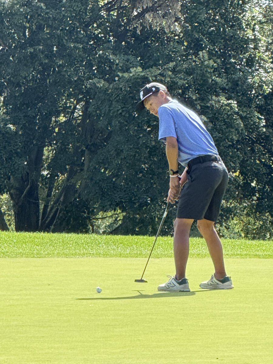 Varsity boys golf competing in the MSL Championship at Schaumburg Golf Club.  Good luck gentleman!  Go Cats!  ⛳️🐱💙
