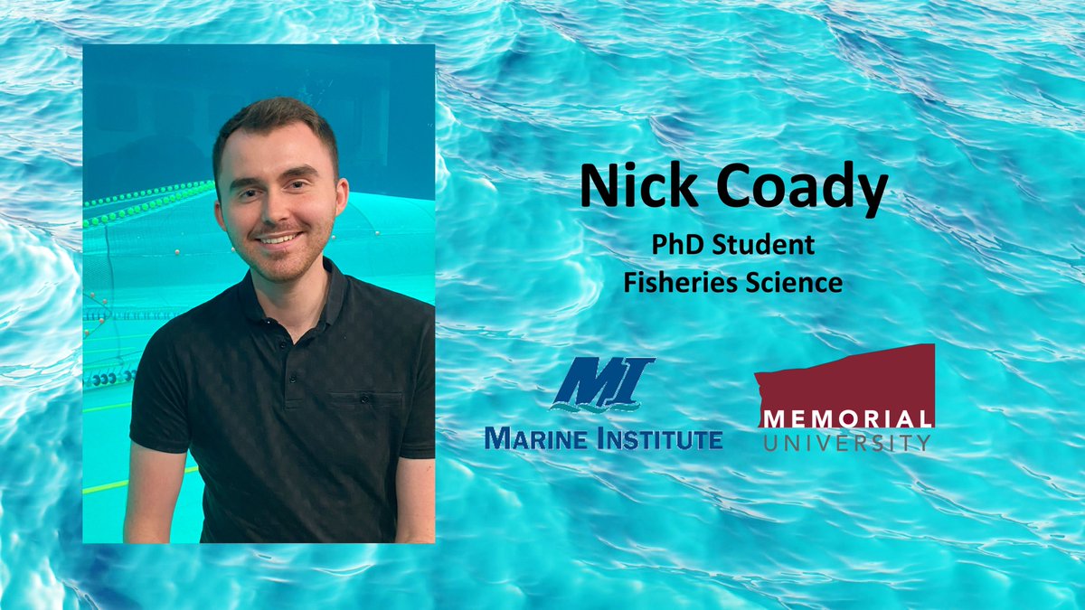 Please join us in welcoming Nicholas Coady - our newest PhD student in Fisheries Science. Welcome Nick!