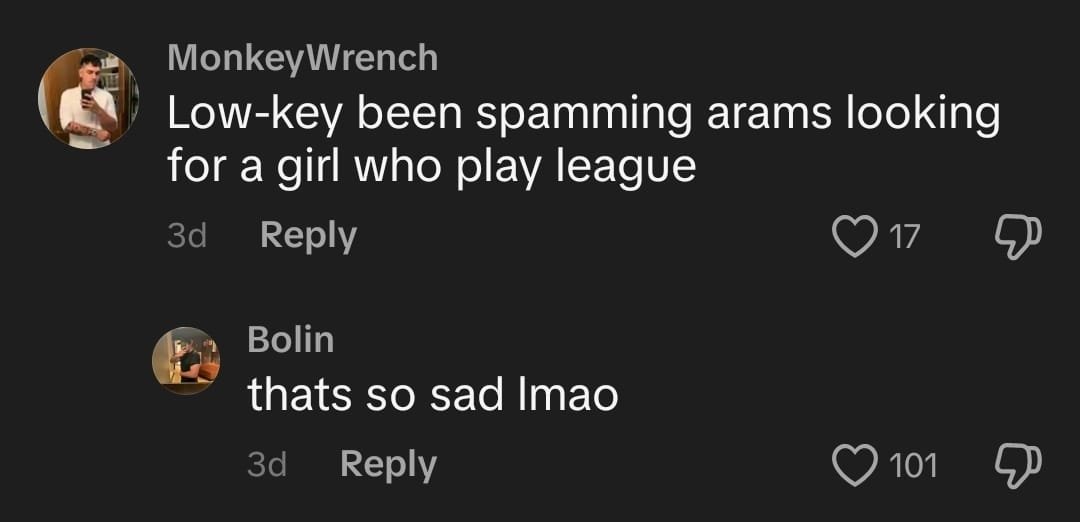 can't even play some chill arams for egirls in s15 games gone