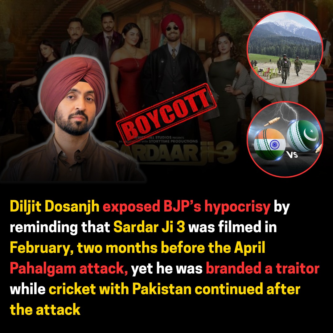 SilentFacts_'s tweet image. Why are voices of art and identity branded as betrayal? 🎤 The truth about Diljit Dosanjh exposes the bias Sikh artists face. ✊ #TruthUnfolded
#BallonDor #الاهلي_بيراميدز #PRADAxENHYPEN #MFW #مفتي_عام_المملكة #SB19 #TraitorsIRL #ENHYPENonPradaSS26 #MasterChefCelebrityColombia