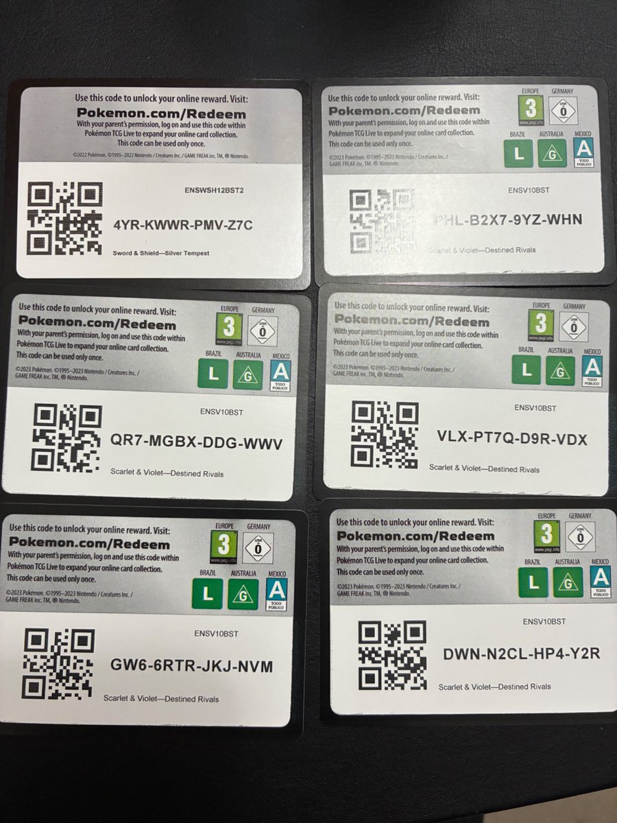 i_killd_goliath's tweet image. You’re welcome…

#pokemon #tcg #codecards #free