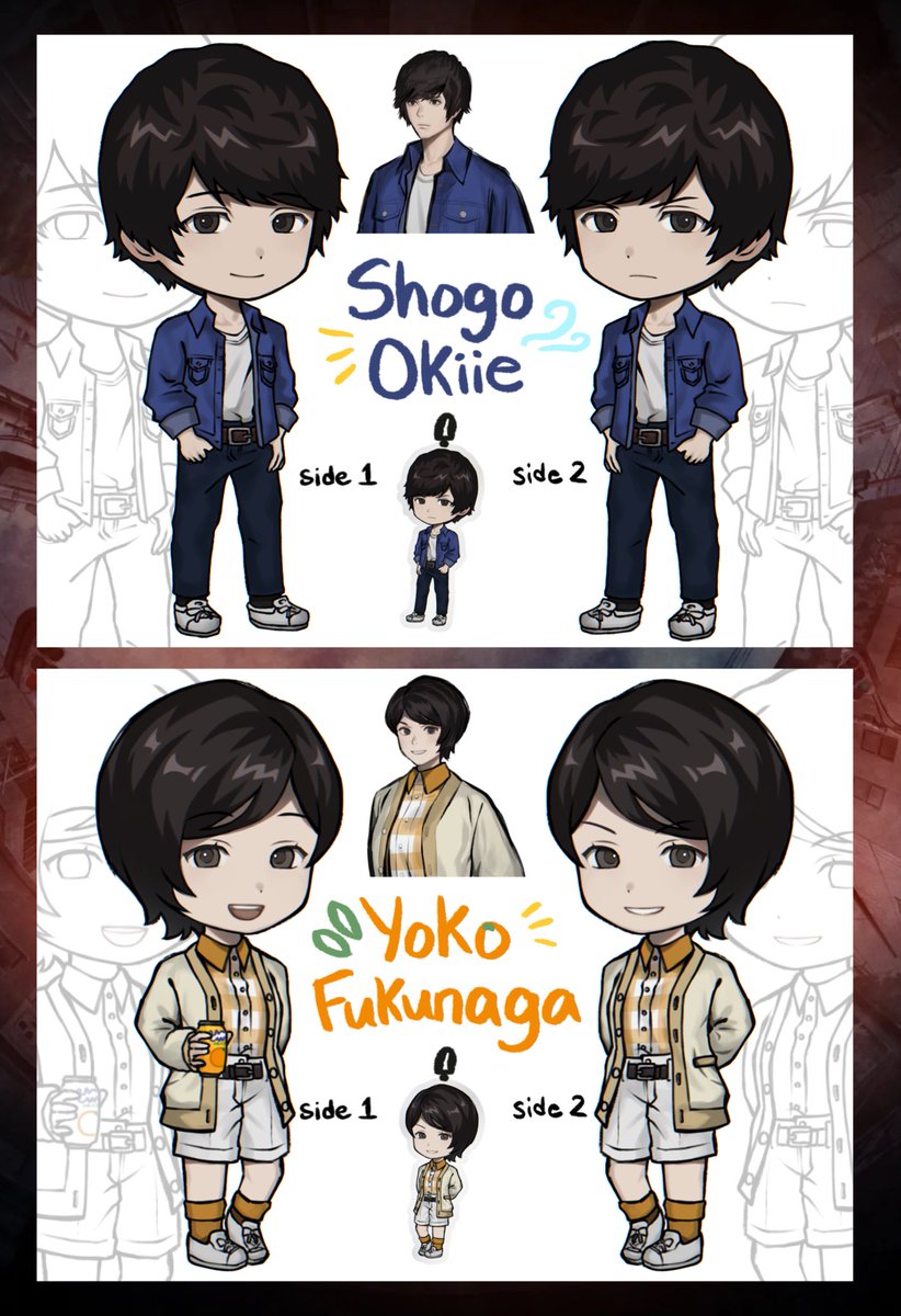 zinksushi's tweet image. so i noticed there’s not many paranormasight keychains of individual characters… time to take matters into my own hands

if enough people are interested, i might sell them when they’re all finished! 🤍

[ #PARANORMASIGHT #fanart #keychains ]