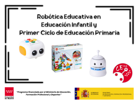 ¡Nuevos cursos de formación para sacar el máximo partido a la dotación del Programa Código Escuela 4.0 Madrid en el #CTIF_MadridOeste! 
🔹 Robótica para Infantil y 1.º ciclo de Primaria. 

Fin inscripción:  2/10/25
innovacionyformacion.educa.madrid.org/actividades/ro…

 #IF_CMadrid #CodigoEscuela4_0_Madrid