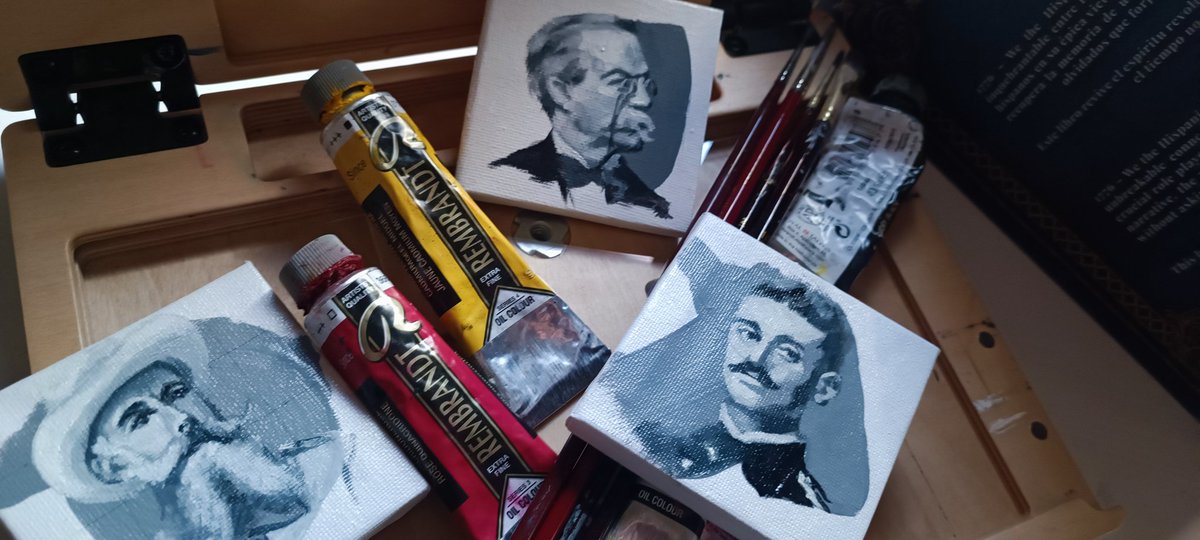 ¿Os gustó la pintura de ayer?😏

Tomad, no dos, sino ¡tres tazas decimonónicas! Vara del Rey, Cánovas y el capitán de las Morenas.

Cuba, Filipinas y la política turnista de un Gobierno ¿traídor?

Esto es Arte, es <a href="/vandresm/">V.Andres</a> y es...

Es el 98. VII Jornada contra la Leyenda Negra.