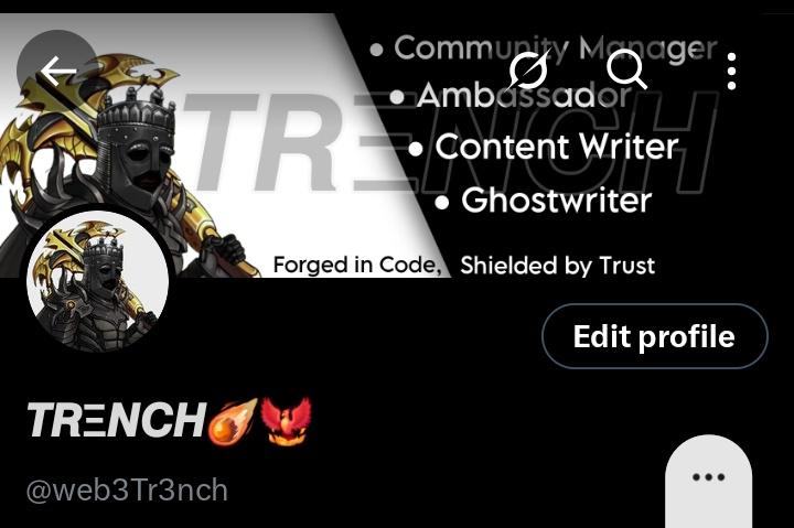 web3Tr3nch's tweet photo. The moment y'all have been waiting for has finally arrived.

The winner for the giveaway is @azrael_095, dm me with your wallet address (TON).

This would be one of you again when we hit 1k, I Thank you all once again for 500+. Rate the new look in the comment section. https://t.co/X1DZkjIVys