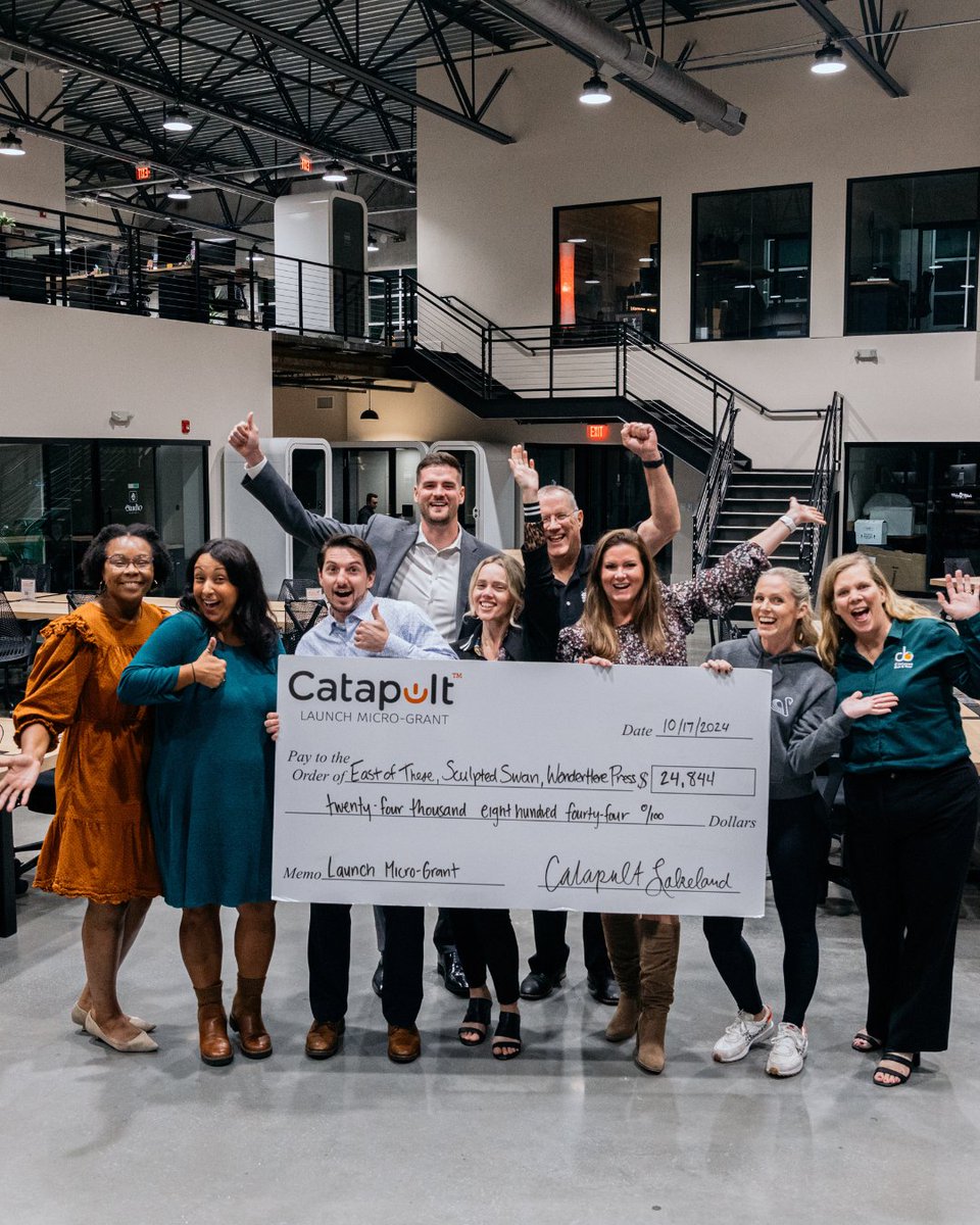 Big dreams take center stage at Launch Pitch Night, and we want to see YOU there! 🚀

Watch the founders shaping the future of business right here in Lakeland as they pitch to be awarded up to $10,000! Save your seat ➡️  hubs.ly/Q03L0Sj50