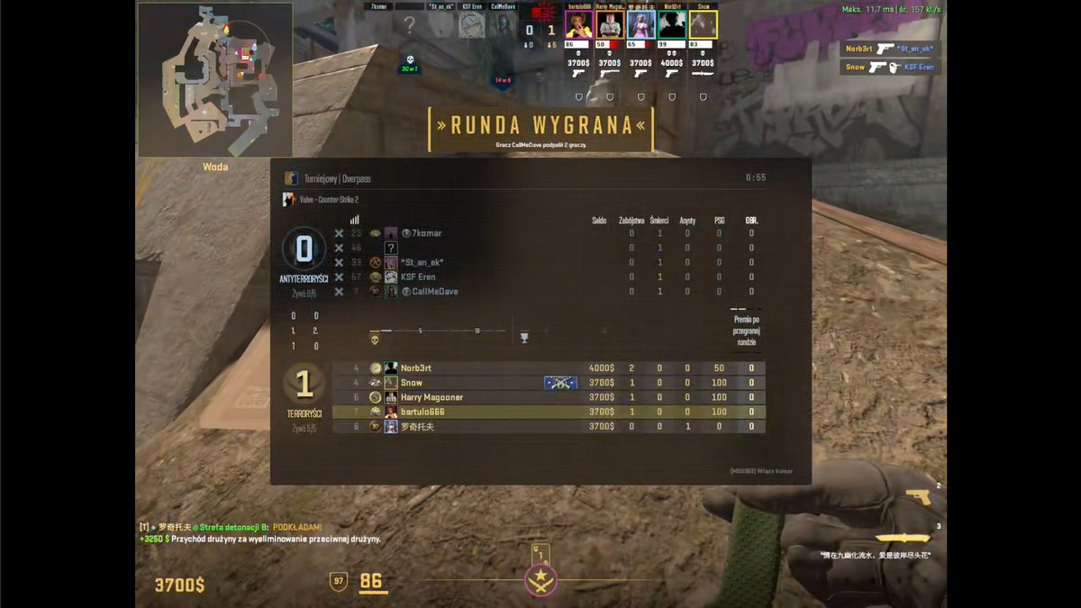 LEAKI OFICJALNEGO TRENINGU NISŁY RAKÓW MIĘDZY MECZAMI W TURNIEJU!

Ważny mm o rangę na mapie de_overpass

<a href="/PODZIEMIECS2/">UndergroundCS2</a> <a href="/superiongg/">superiongg</a>