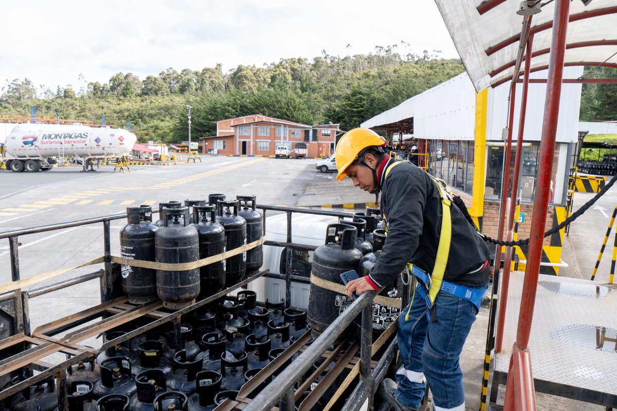 GasnovaCo's tweet photo. #PostalGLP Con + 62 años de trayectoria, #Montagas es referente del #GLP en el suroccidente 🇨🇴.💚 Lidera en almacenamiento, innovación y programas que impulsan la #TransiciónEnergética. @WorldLiquidGas @Superservicios Más info 👉 https://t.co/sVMfQYZT8G https://t.co/JyFWuinq39