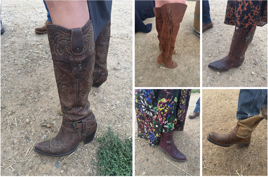 Last week we got to play cowboy at Colorado Horse Rescue’s Mane Event 🤠The room was full of great people, beautiful horses, and some seriously good cowboy boots. Here’s the top 5 boots of the night: