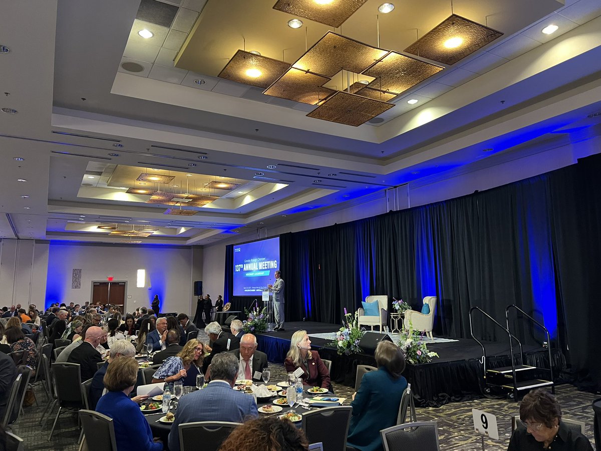 Great to be at Raleigh Chamber Annual Meeting!  <a href="/RaleighGov/">City of Raleigh</a> <a href="/raleighchamber/">Greater Raleigh Chamber</a>